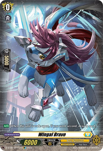 Image of Wingal Brave (D-BT05/SP41EN) [Triumphant Return of the Brave Heroes]