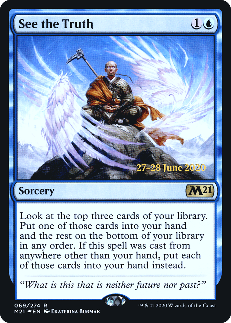 Image of See the Truth [Core Set 2021 Prerelease Promos]