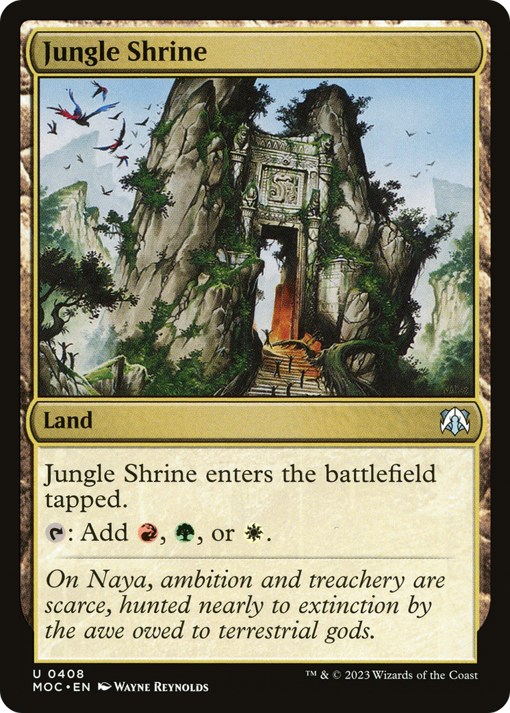 Image of Jungle Shrine [March of the Machine Commander]