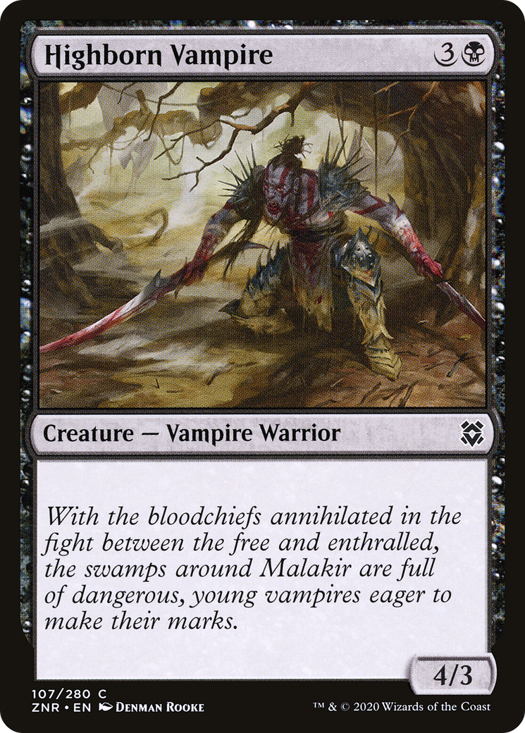Image of Highborn Vampire [Zendikar Rising]