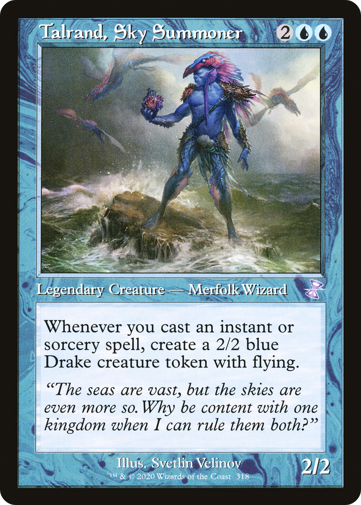 Image of Talrand, Sky Summoner (Timeshifted) [Time Spiral Remastered]