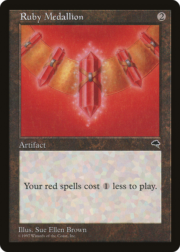 Image of Ruby Medallion [Tempest]