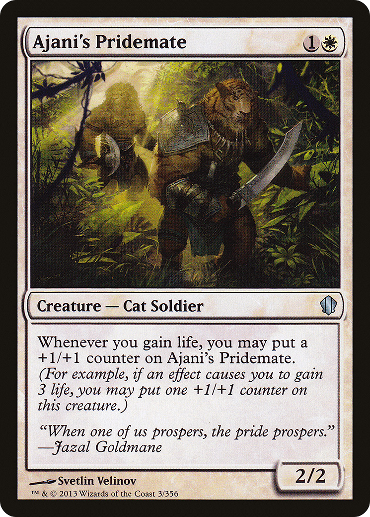 Image of Ajani's Pridemate [Commander 2013]