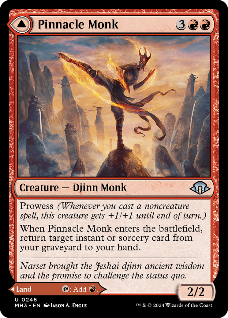 Image of Pinnacle Monk [Modern Horizons 3]