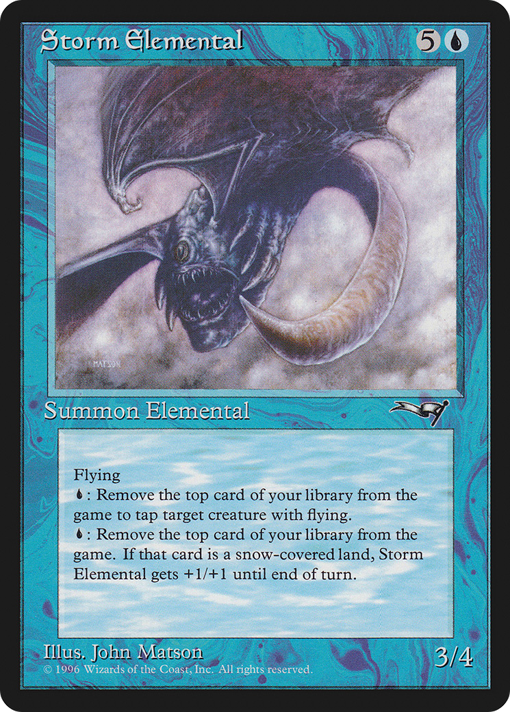 Image of Storm Elemental [Alliances]