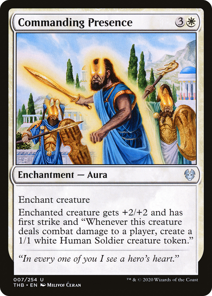 Image of Commanding Presence [Theros Beyond Death]
