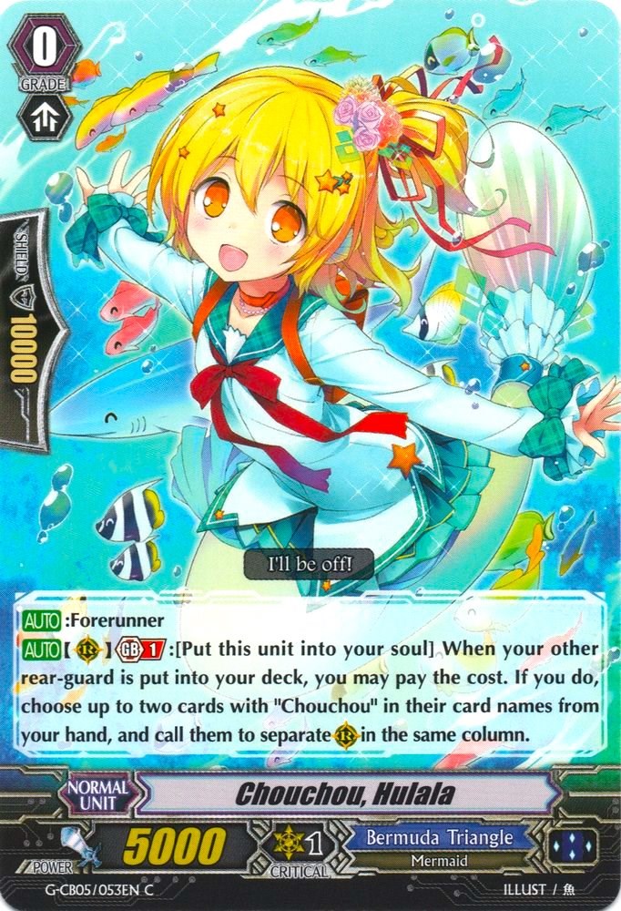 Image of Chouchou, Hulala (G-CB05/053EN) [Prismatic Divas]