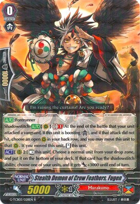 Image of Stealth Demon of Crow Feathers, Fugen (G-TCB02/028EN) [The GENIUS STRATEGY]