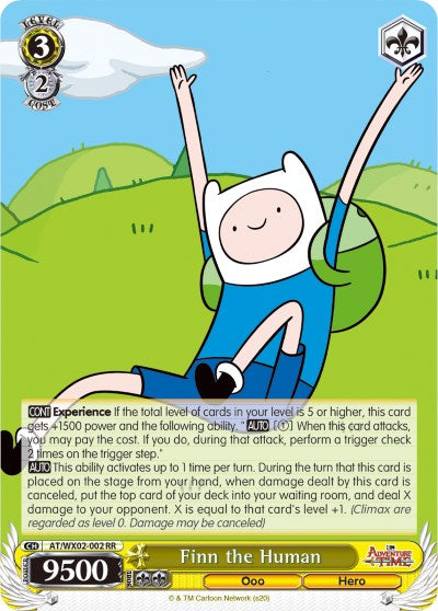 Image of Finn the Human (AT/WX02-002 RR) [Adventure Time]