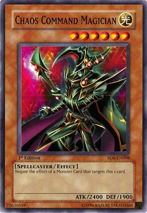 Image of Chaos Command Magician [SD6-EN008] Common