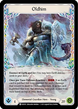 Image of Oldhim // Frostbite [U-ELE111] (Tales of Aria Unlimited)  Unlimited Normal
