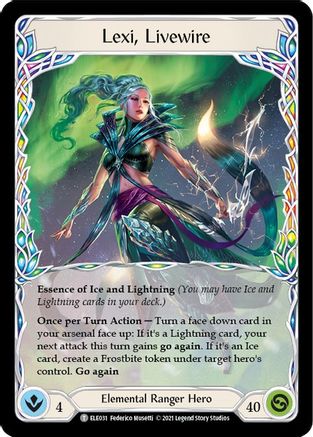 Image of Lexi, Livewire // Rosetta Thorn [U-ELE031] (Tales of Aria Unlimited)  Unlimited Normal