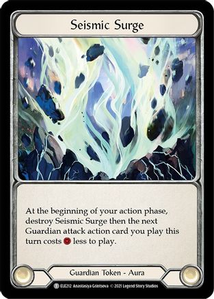 Image of Seismic Surge // Rosetta Thorn [U-ELE222] (Tales of Aria Unlimited)  Unlimited Normal