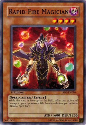 Image of Rapid-Fire Magician [SD6-EN016] Common
