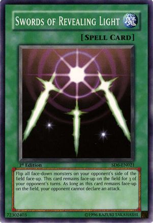 Image of Swords of Revealing Light [SD6-EN021] Common
