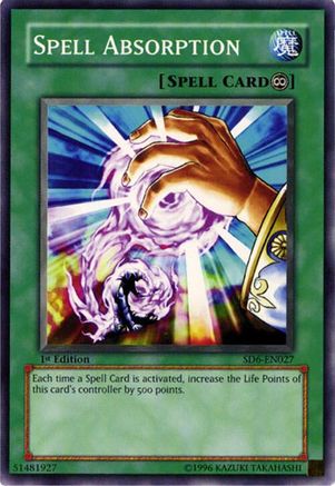 Image of Spell Absorption [SD6-EN027] Common