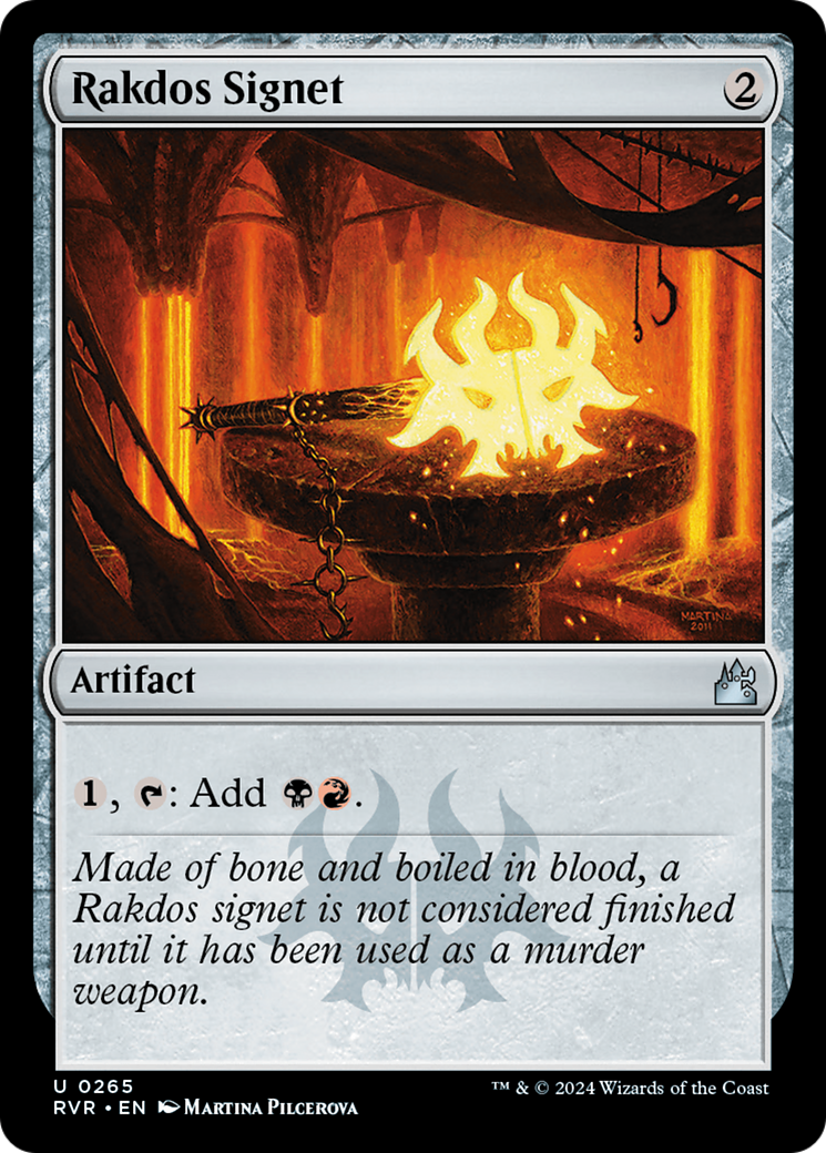Image of Rakdos Signet [Ravnica Remastered]