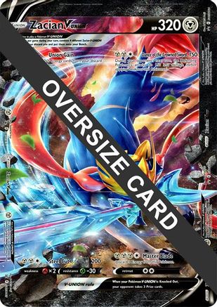 Image of Zacian V-Union (Jumbo Card) [Sword & Shield: Black Star Promos]