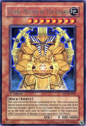 Image of Exxod, Master of the Guard [SD7-EN001] Ultra Rare