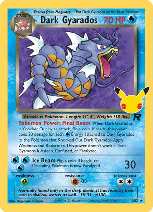 Image of Dark Gyarados (8/82) [Celebrations: 25th Anniversary - Classic Collection]