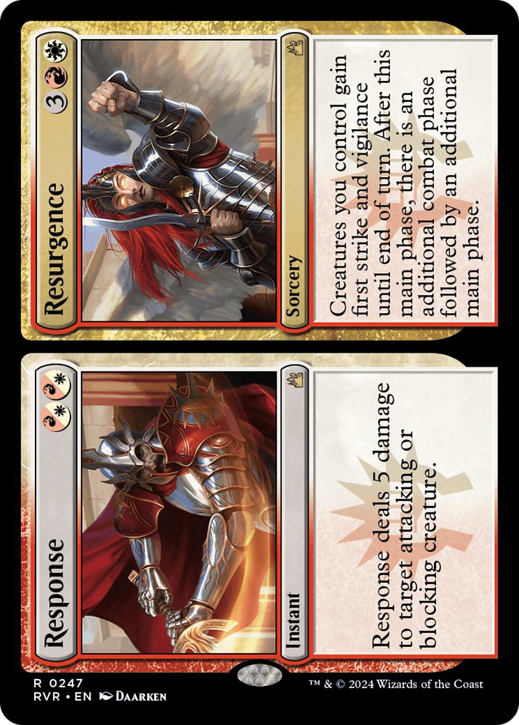 Image of Response // Resurgence [Ravnica Remastered]