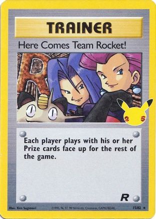 Image of Here Comes Team Rocket! (15/82) [Celebrations: 25th Anniversary - Classic Collection]
