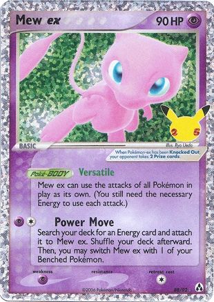 Image of Mew ex (88/92) [Celebrations: 25th Anniversary - Classic Collection]