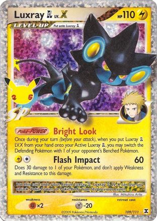 Image of Luxray GL LV.X (109/111) [Celebrations: 25th Anniversary - Classic Collection]