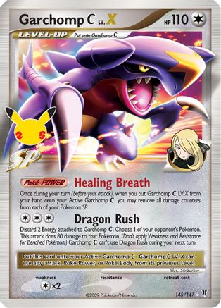 Image of Garchomp C LV.X (145/147) [Celebrations: 25th Anniversary - Classic Collection]