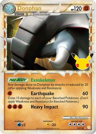 Image of Donphan (107/123) [Celebrations: 25th Anniversary - Classic Collection]
