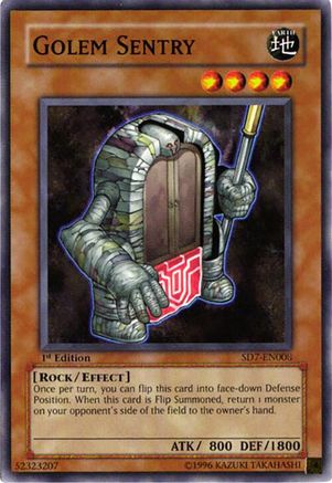 Image of Golem Sentry [SD7-EN008] Common