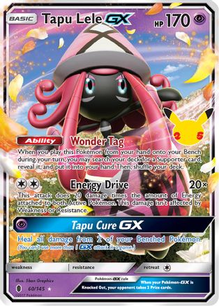 Image of Tapu Lele GX (60/145) [Celebrations: 25th Anniversary - Classic Collection]