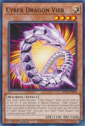 Image of Cyber Dragon Vier [SDCS-EN006] Common