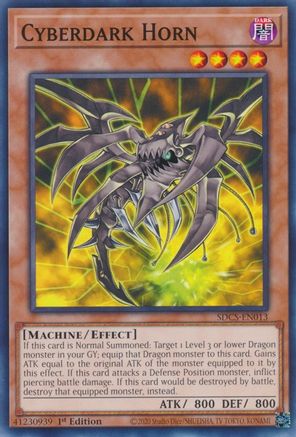 Image of Cyberdark Horn [SDCS-EN013] Common
