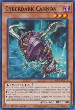 Image of Cyberdark Cannon [SDCS-EN016] Common