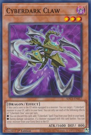 Image of Cyberdark Claw [SDCS-EN017] Common