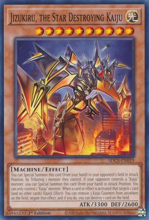 Image of Jizukiru, the Star Destroying Kaiju [SDCS-EN019] Common