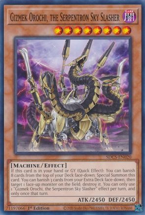 Image of Gizmek Orochi, the Serpentron Sky Slasher [SDCS-EN020] Common