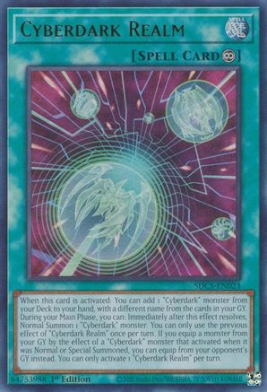 Image of Cyberdark Realm [SDCS-EN023] Ultra Rare