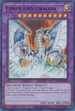 Image of Cyber End Dragon [SDCS-EN041] Ultra Rare