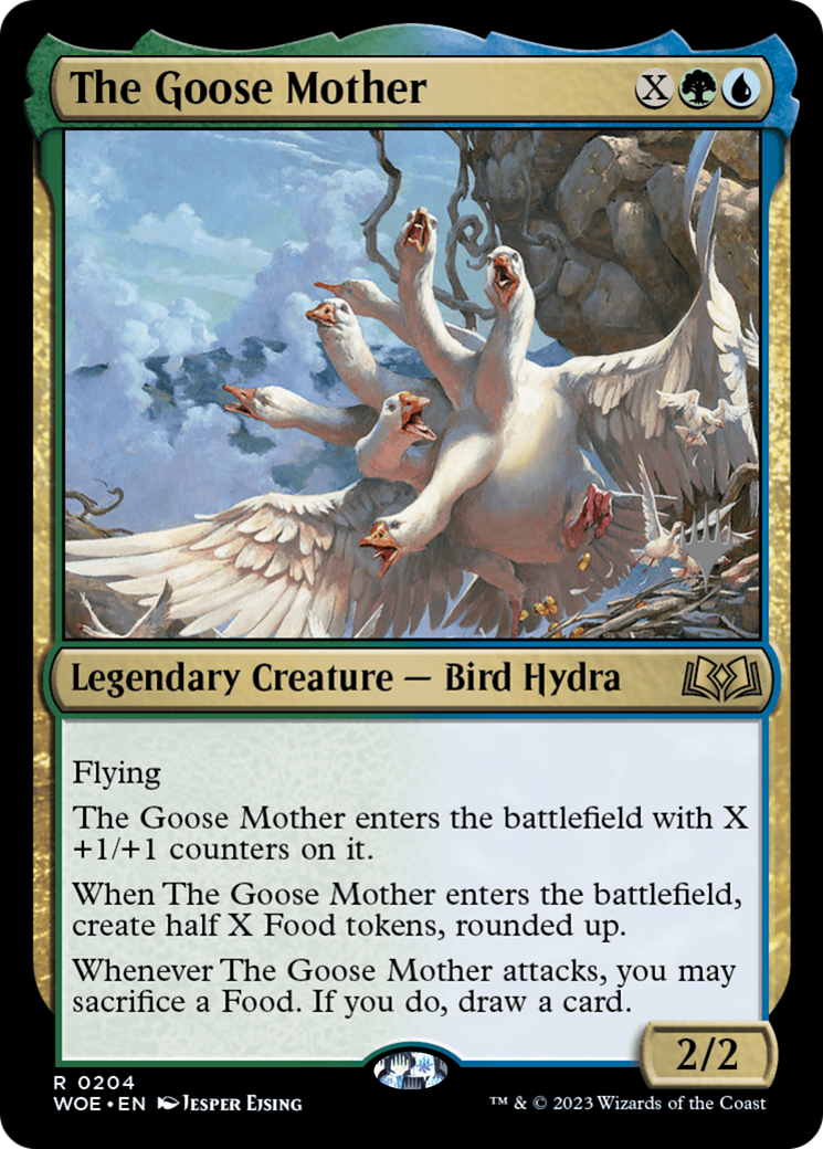 Image of The Goose Mother (Promo Pack) [Wilds of Eldraine Promos]
