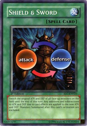 Image of Shield & Sword [SD7-EN020] Common