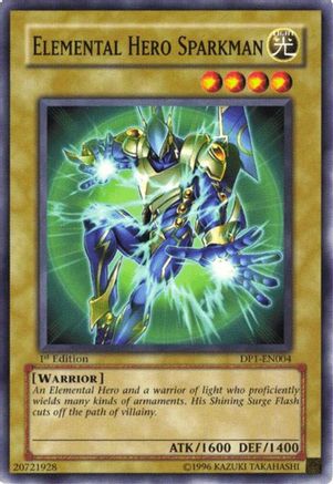 Image of Elemental Hero Sparkman [DP1-EN004] Common