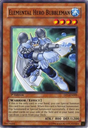 Image of Elemental Hero Bubbleman [DP1-EN009] Common