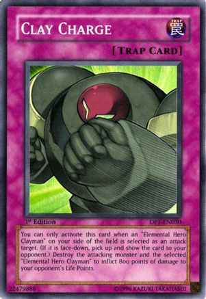 Image of Clay Charge [DP1-EN030] Super Rare