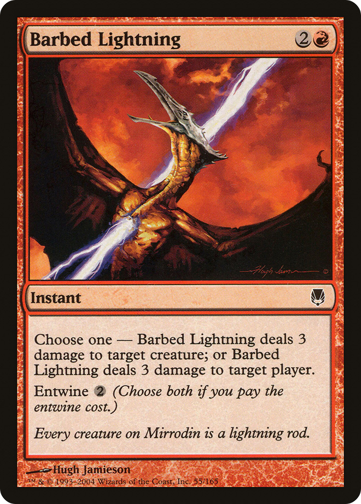 Image of Barbed Lightning [Darksteel]