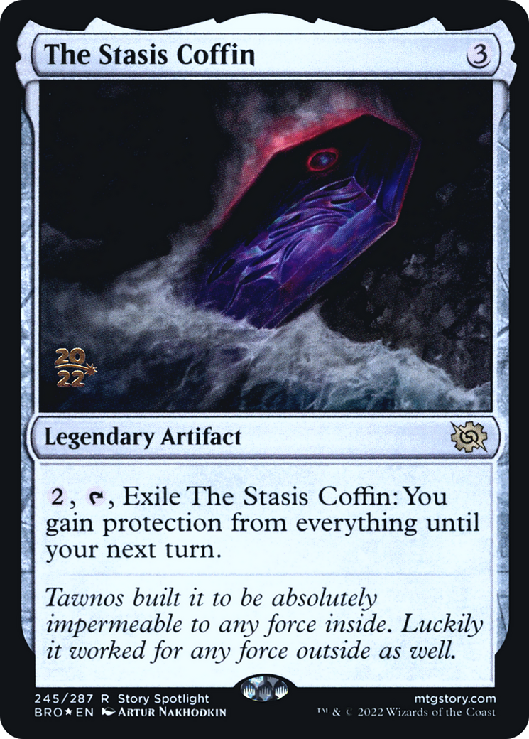 Image of The Stasis Coffin [The Brothers' War Prerelease Promos]