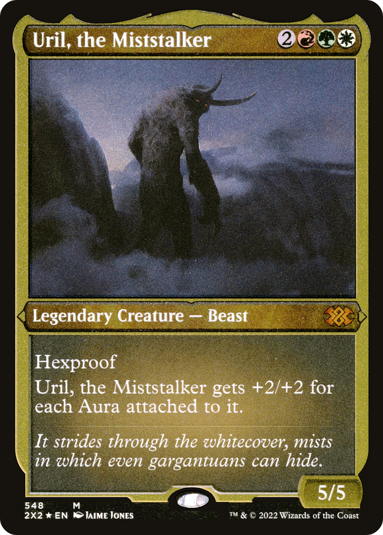 Image of Uril, the Miststalker (Foil Etched) [Double Masters 2022]