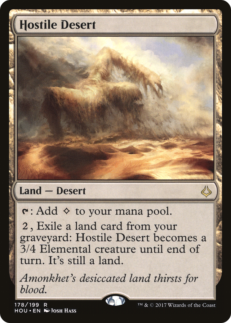 Image of Hostile Desert [Hour of Devastation]