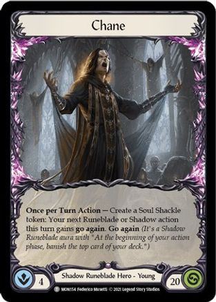 Image of Chane // Hatchet of Body [MON154 // MON105] (Monarch Unlimited)  Unlimited Normal
